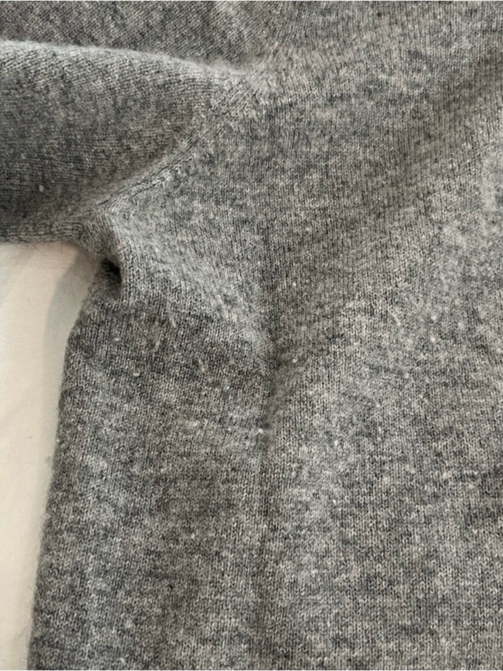 Quince Grey 100% Cashmere Cardigan XL - Picture 5 of 6